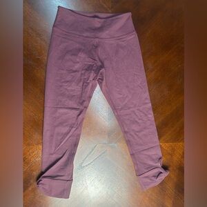 Beyond Yoga Maroon Leggings size XS